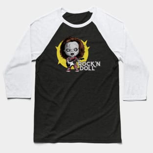 CHUCKY DOLL ROCK BAND T-Shirt Baseball T-Shirt